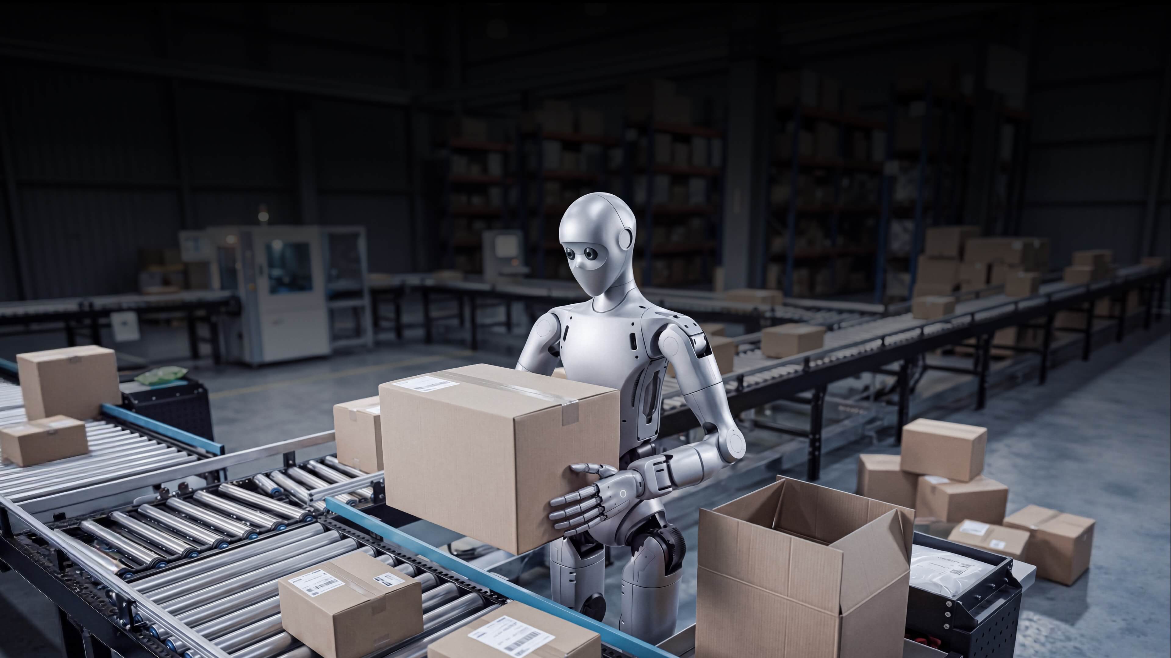 Robot H2 PLUS Unitree Robotics, design humanoïde compact et articulé